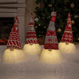 Light-up Christmas Gnome, 4 PCs