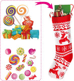 Knit Christmas Stockings, 6 pcs