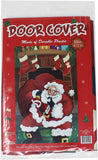 72" Night Santa Door Cover, 3 Pack