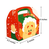 3d Christmas House Cardboard Treat Boxes