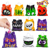 Square Halloween Goody Bags ,108 Pcs