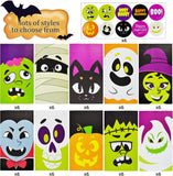 Halloween Facial Expression Goody Bags, 60 pcs