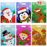 72 Piece Christmas Holiday Bags