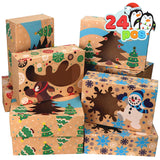 24 Christmas Bakery Treat Boxes