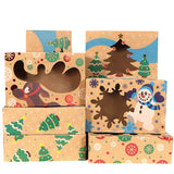 24 Christmas Bakery Treat Boxes