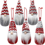 Gnome Plush Dolls Ornaments, 6pcs