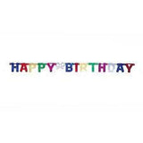 Happy Birthday Jointed Letter Banner