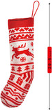 Christmas Stockings Knit Decorations, 6 Pcs