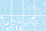 Snowflakes Window Clings, 243 Pcs