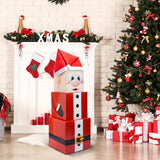 Santa Claus Stacking Boxes