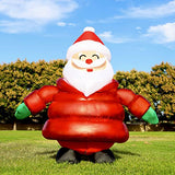 COMIN Christmas Inflatable 4.7FT Santa Claus