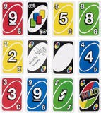 UNO Family Card Game, with 112 Cards in a Sturdy Storage Tin, Travel-Friendly, Makes a Great Gift for 7 Year Olds and Up [ ]